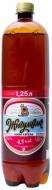 Пиво Оболонь Жигулівське світле фільтроване 4,5% 1,25 л