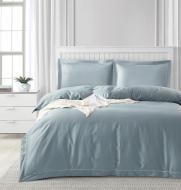 Комплект постельного белья Solid 2 серо-голубой La Nuit