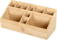 Органайзер Sensio для косметических средств Bamboo 10 отделений (991922) коричневый