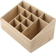 Органайзер Sensio для косметических средств 12 отделений Bamboo (991918) коричневый