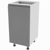 Тумба нижняя Влада (Н 40 левая) графит/пепельный Світ Меблів