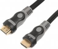 Кабель Viewcon 5 м чорний (VC-HDMI-165-5m) HDMI-HDMI