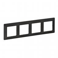 Рамка Legrand Valena Life четырехместная универсальная графит 754274 Рамка Legrand Valena Life четырехместная универсальная графит 754274