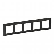 Рамка Legrand Valena Life пятиместная универсальная графит 754275 Рамка Legrand Valena Life пятиместная универсальная графит 754275