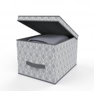 Короб для хранения Vivendi с принтом Gray 250x300x400 мм