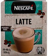 Кофе растворимый Nescafe Latte 20 шт. 16 г