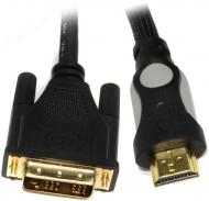 Кабель Viewcon 3 м черный (VD078-3M) HDMI-DVI