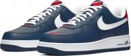 Кроссовки мужские зимние Nike AIR FORCE 1 07 LV8 4 CJ8731-400 р.44,5 синие