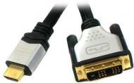 Кабель Viewcon HDMI – DVI 10 м black (VD103-10M)