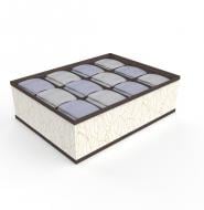 Органайзер Vivendi с узором на 12 ячеек 100x320x240 мм