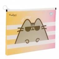 Папка-конверт А4 на молнии Pusheen YES