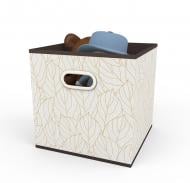 Короб для хранения Vivendi с принтом Golden Leaf 300x300x300 мм