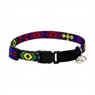 Ошейник для кота Lucky Pet Орнамент капрон 10 мм/18-28 см/903 (190443)