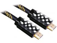 Кабель Viewcon 5 м чорний (VD515-5M) HDMI-HDMI 5 м