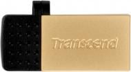 Флеш-память USB Transcend JetFlash 380 16 ГБ USB 2.0microUSB (OTG) gold (TS16GJF380G)