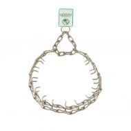 Нашийник для собаки Lucky Pet метал жорсткий нікель №2 46-56 см Нашийник для собаки Lucky Pet метал жорсткий нікель №2 46-56 см