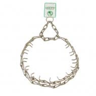 Нашийник для собаки Lucky Pet метал жорсткий нікель №1 44-54 см Нашийник для собаки Lucky Pet метал жорсткий нікель №1 44-54 см