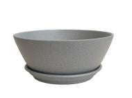 Горшок керамический крошка круглый 5,5 л металлик (016-1-075)