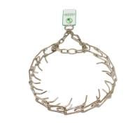 Ошейник для собаки Lucky Pet металл жесткий никель с карабином №4 62-75 см