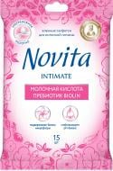 Вологі серветки Novita Intimate Soft 15 шт.