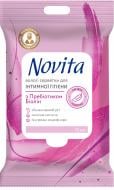 Вологі серветки Novita Intimate Soft 15 шт.