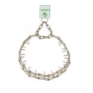 Нашийник для собаки Lucky Pet метал жорсткий нікель №3 60-70 см