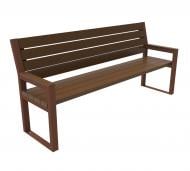 Лавка Tivoli садова зі спинкою 2 м