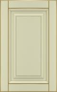 Фасад для кухни Грейд-Плюс Ваниль патинированная золотом №384 713x446 Паюта