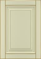Фасад для кухни Грейд-Плюс Ваниль патинированная золотом №384 713x496 Паюта