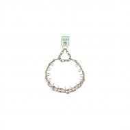 Ошейник для собаки Lucky Pet металл жесткий никель №5 65-77 см