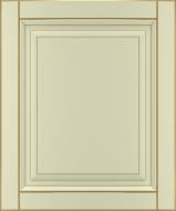 Фасад для кухни Грейд-Плюс Ваниль патинированная золотом №384 713x596 Паюта