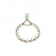 Нашийник для собаки Lucky Pet метал жорсткий нікель з карабіном №6 65-78 см