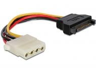 Кабель компьютерный внутренний Cablexpert Molex – SATA 0,15 м черный (CC-SATA-PS-M) (Molex) F + SATA кабель питания