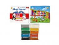 Пластилин 10 цветов 200 г "ЛИПЛАНДИЯ"/"ПЛАСТИЛЭНД" Тетрада