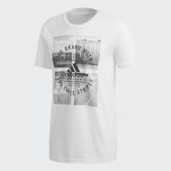 Футболка Adidas ATHLETIC VIBE M CV4523 р.S білий