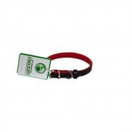 Ошейник Lucky Pet двойной кожа 1,8/28-36 черно-красный