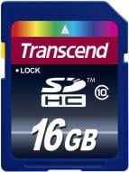 Карта пам'яті Transcend SDHC 16GB Сlass 10 (TS16GSDHC10)