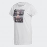 Футболка Adidas ATHLETIC VIBE W CV4579 р.M белый