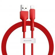 Кабель BASEUS Silica Gel Cable USB for IP 1 м червоний (CALGJ-09)