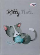 Книга для нотаток Kitty note B6 grey