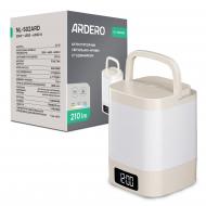 Светильник-ночник LED ARDERO NL-S02ARD з часами 2,4 Вт белый/бежевый 81142