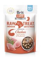 Лакомство Brit Raw Treat Indoor & Antistress Freeze-dried с курицей 40 г