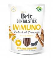 Лакомство Brit Dental Stick Immuno для крепкого иммунитета пробиотики и корица 7 шт. 251 г