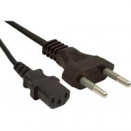 Кабель Cablexpert CEE7/16-С13. 3х0.5 мм кв 1,8 м чорний (PC-188)
