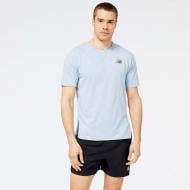 Футболка New Balance Q SPEED JACQUARD MT23281LAY р.XL сірий