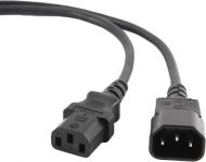 Кабель Cablexpert силовий 3 м чорний (PC-189-VDE-3M) С13-С14 VDE, 3х1 мм кв.