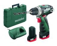 Шуруповерт акумуляторний Metabo PowerMaxx BS Basic 600080500