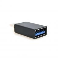 Перехідник Cablexpert чорний (A-USB3-CMAF-01) USB 3.0 Type C - USB AF