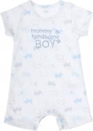 Боди детское Фламинго ясельное Собачки р.68 бело-голубой 386-222-13