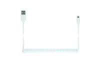 Кабель Cablexpert 1,5 м білий (CC-LMAM-1.5M-W) USB 2.0 BM-тато/Lightning